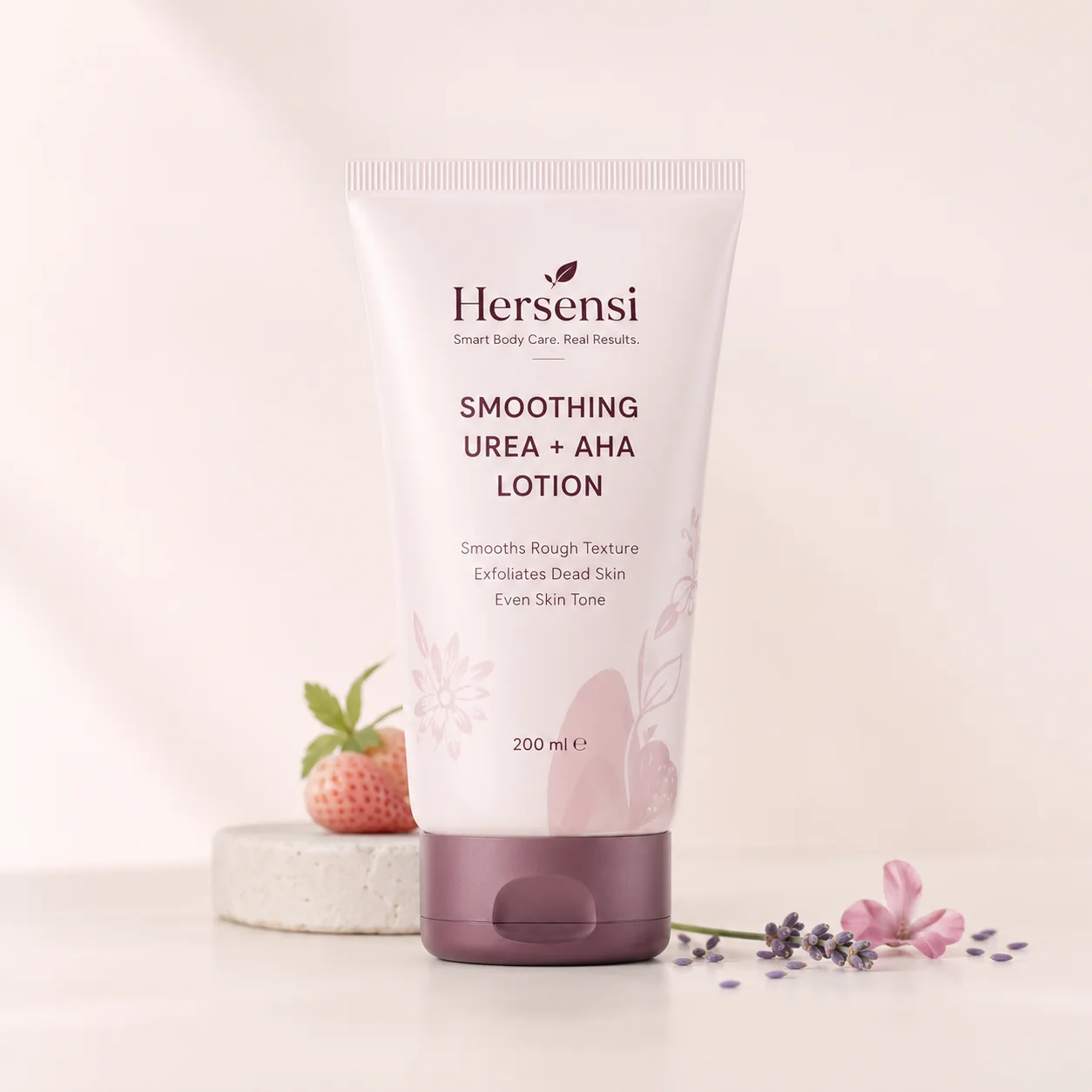 Her Sesni Smoothing Urea and AHA Body Lotion