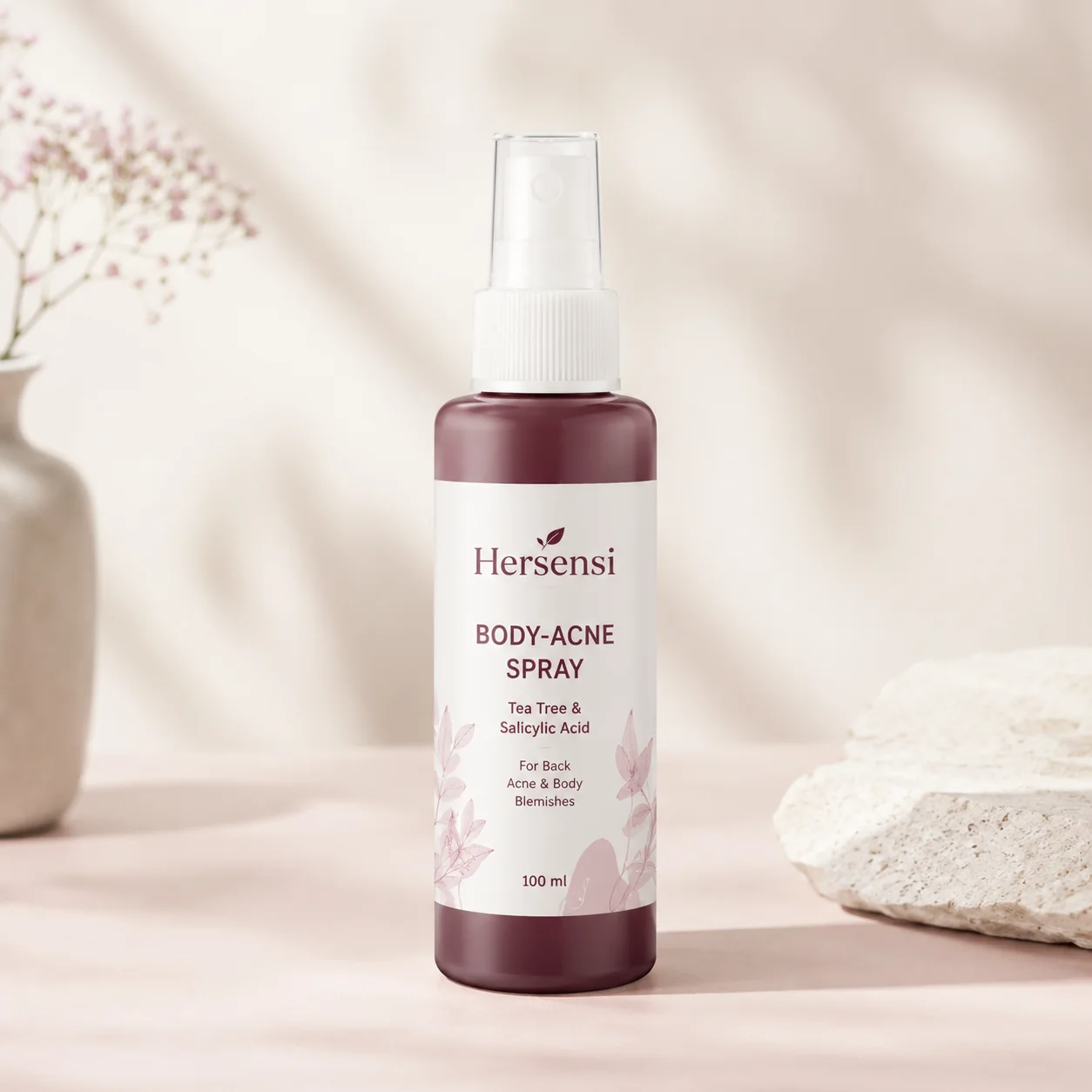 Her Sesni Body-Acne Spray bottle