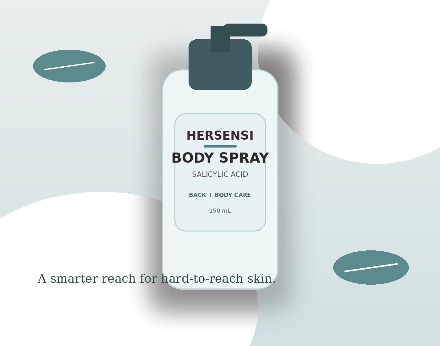 Hersensi Body-Acne Spray bottle